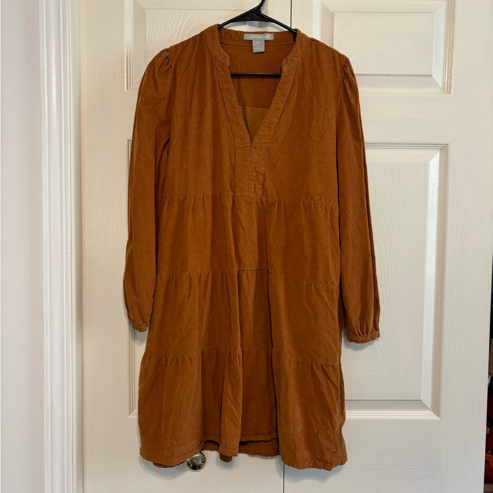 Lucky Brand Brown Mini Dress